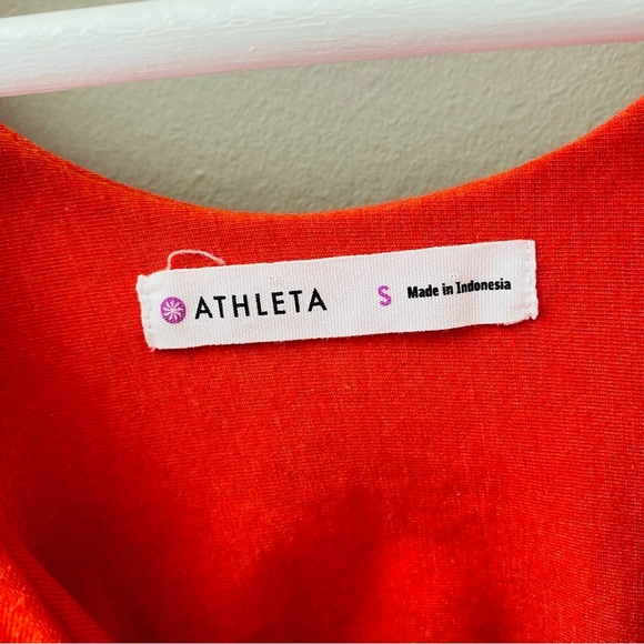Athleta Pull On Dress Red Sz Small - Picture 7 of 9
